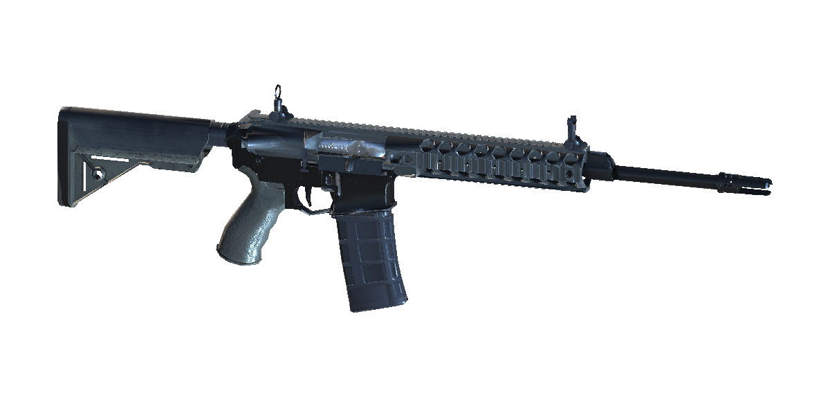 Assault rifle from the playable CERA build